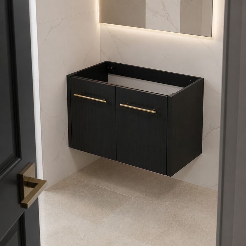 ELEMENT ACE 36 Inch Freestanding Bathroom Vanity Cabinet with Soft-Close Doors, Adjustable Interior Shelf, Scratch & Water Resistant Build for Bathroom Storage Organization image number 2