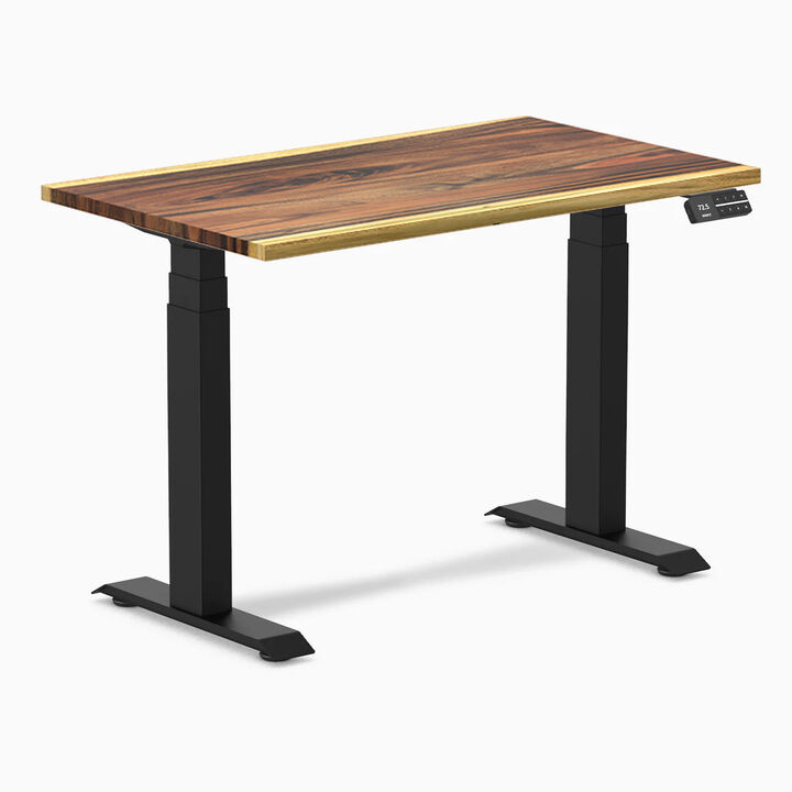 Desky Dual Mini Hardwood Sit Stand Desk