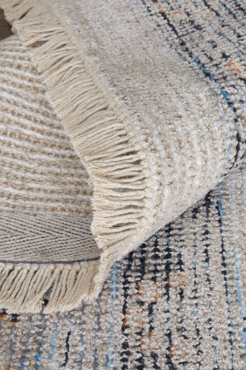 Caldwell 8980F Ivory/Blue 3'6" x 5'6" Rug