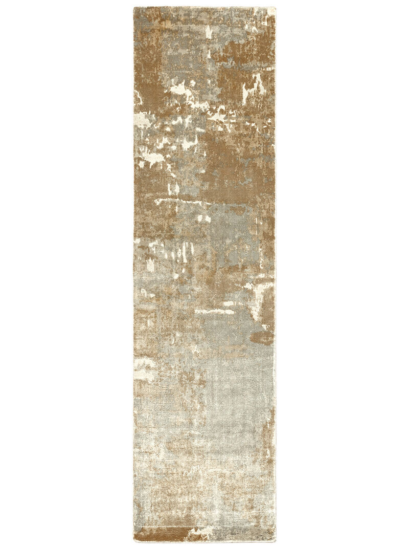 Formations 2'6" x 10' Grey Rug image number 0