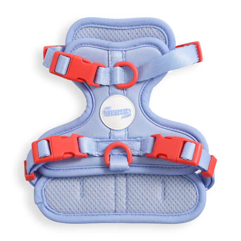 Arlo Adjustable Soft Padded No Pull Pet Harness with 3 Buckles and 3 Leash Clips