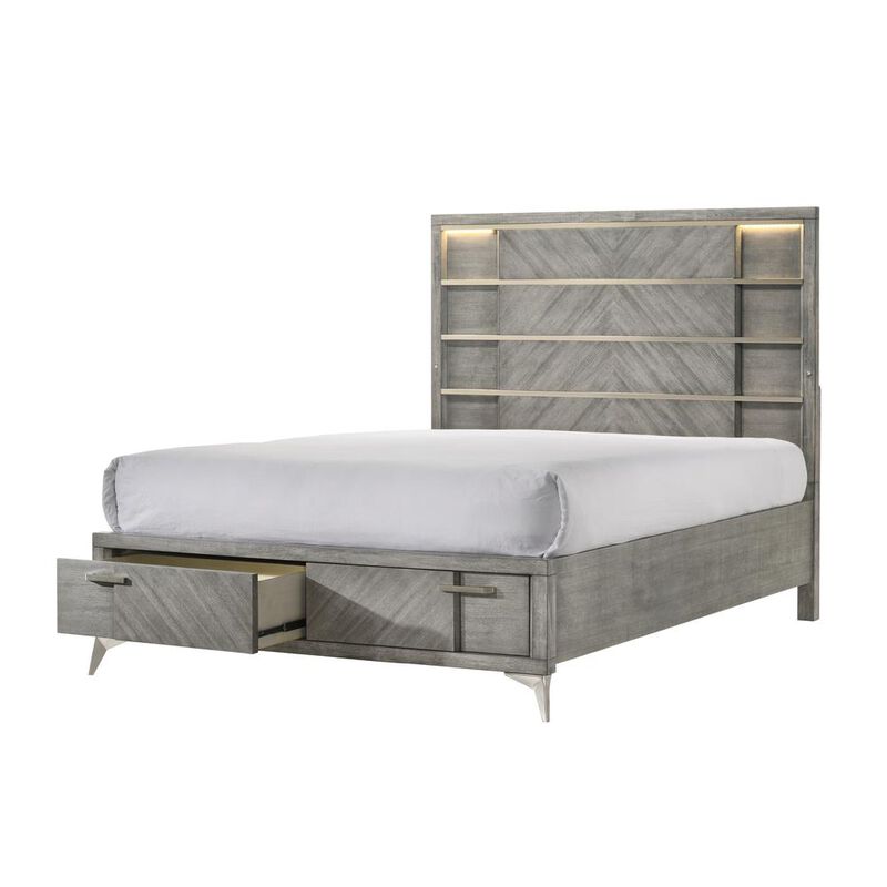 Aries Queen Storage Bed