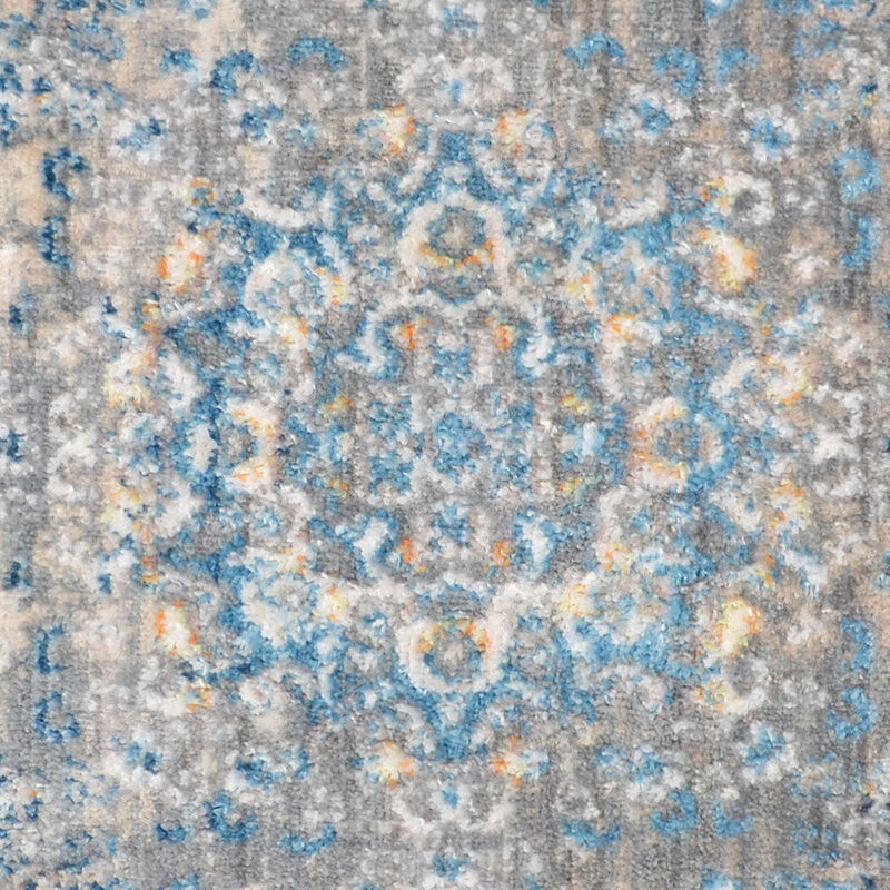 RUGSOTIC CARPETS MACHINE MADE POLYESTER AREA RUGS  - Rectangle Shape, Classic Oriental Traditional  Design, Low Pile Machine Made Area Rugs (M00100) image number 3