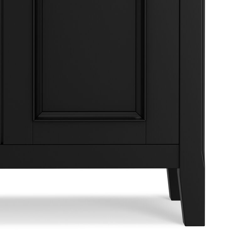 Simpli Home Amherst Low Storage Cabinet image number 8