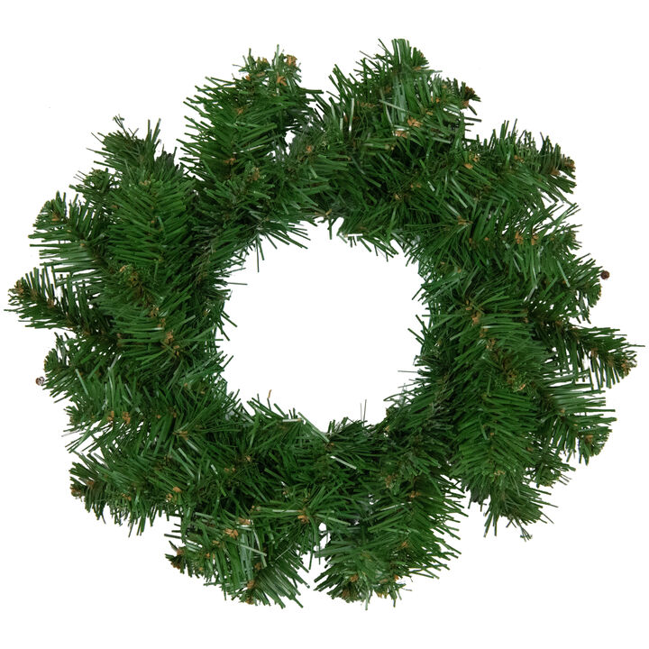 Deluxe Dorchester Pine Artificial Christmas Wreath  8-Inch  Unlit