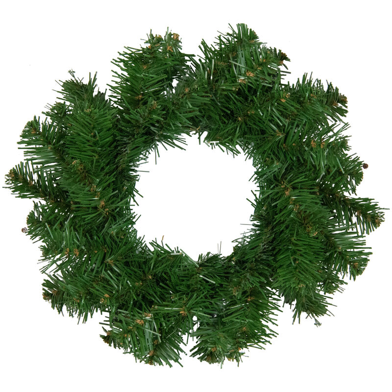 Deluxe Dorchester Pine Artificial Christmas Wreath  8-Inch  Unlit image number 0