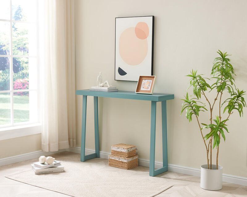 Kings Brand Furniture Claude Narrow Console Table Perfect for Sofa Table, Entryway Table
