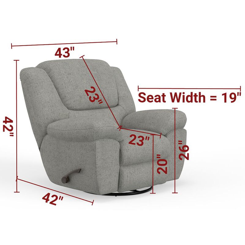 Catnapper Trifecta Swivel Glider Recliner