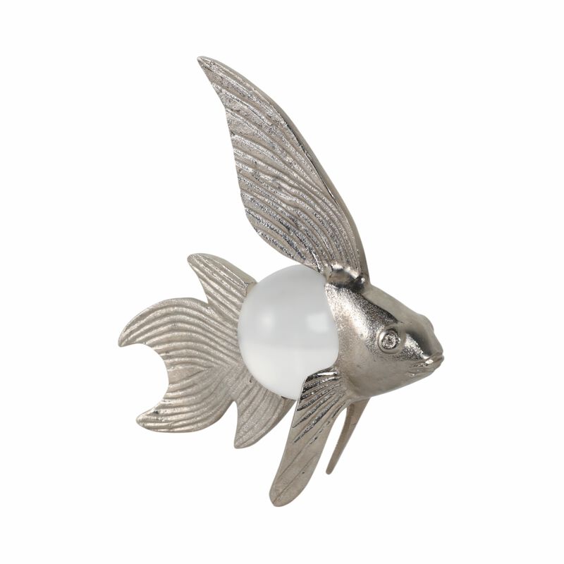 Metal Fish With Acrylic Ball image number 1