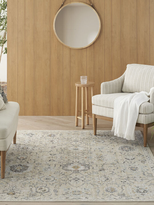 Oushak Home OUS01 Cream 6' x 9' Rug