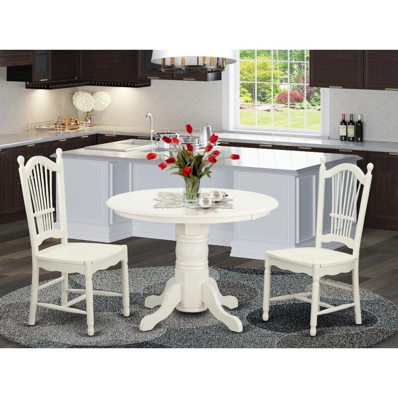 3 Pc Table set for 2-Kitchen Table and 2 dinette Chairs