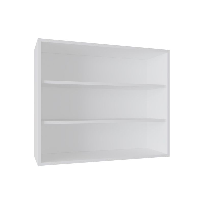 Ida Wall Shelf 30" H, 3 Shelves, White