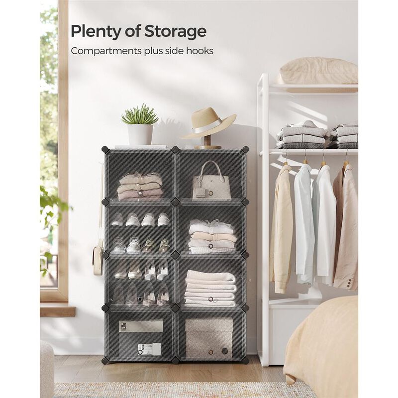 Plastic Shoe Storage Cabinet for Durable and Space-Saving Organization