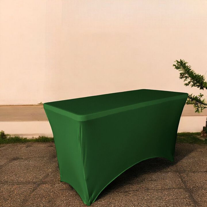 Fitted Rectangular Spandex Tablecloth for Weddings, Trade Shows and Parties