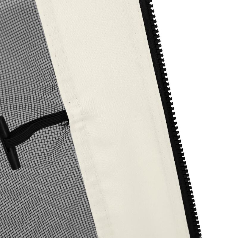 Hivvago 10x12 Canopy Tent Mesh Sidewall with Zipper image number 5