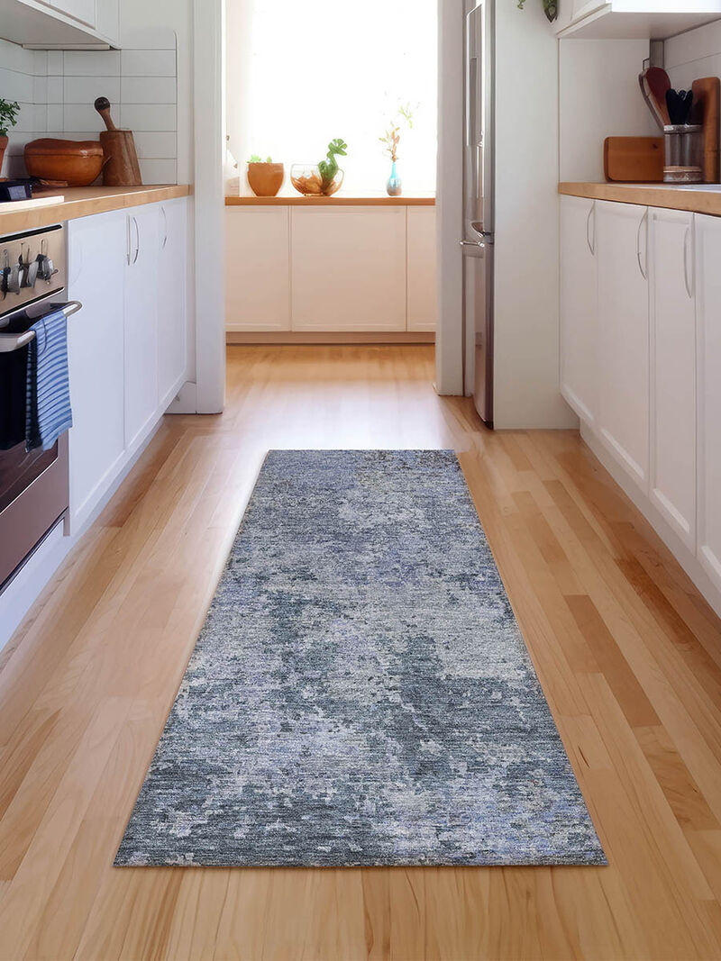 Bresca BC6 Blue 2'3" x 7'6" Rug