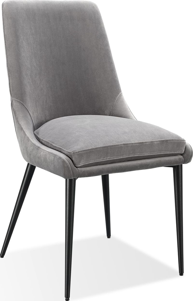 Winston Upholstered Metal Leg Dining Chair