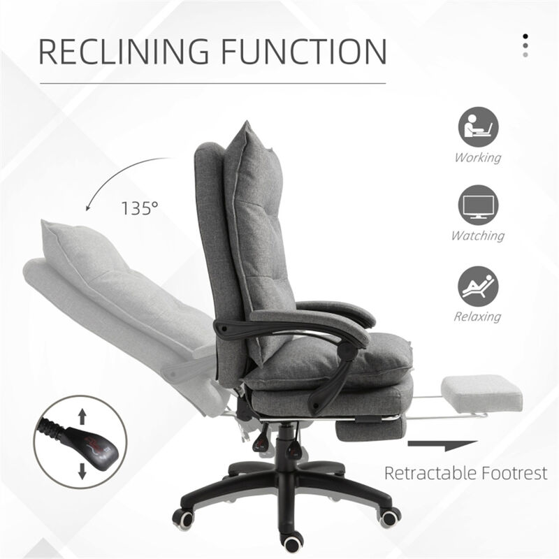 Comfortable office chair with built-in massage &ndash; perfect for all-day office use