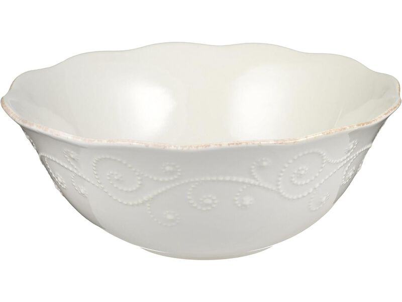 Lenox French Perle Serving Bowl, White