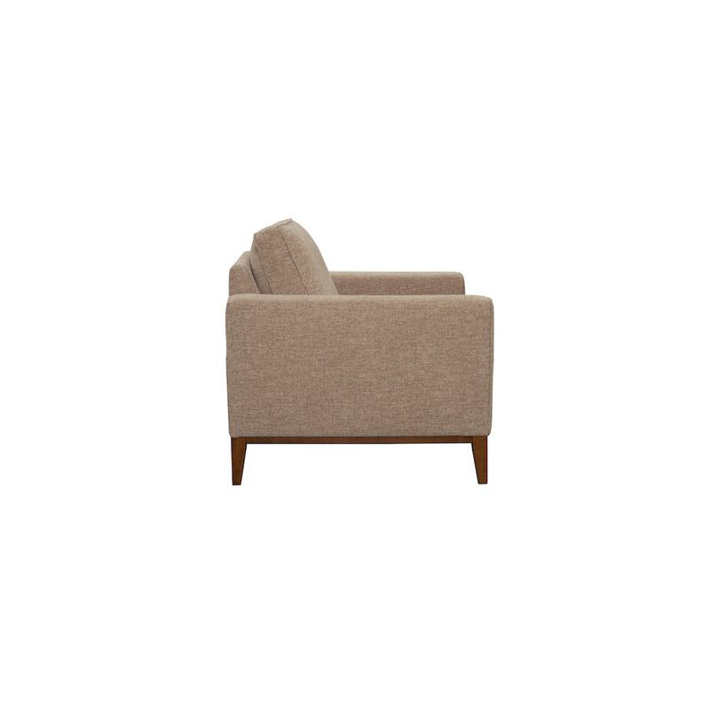 Porter Designs Annie Wood Trim Chair, Cream image number 3