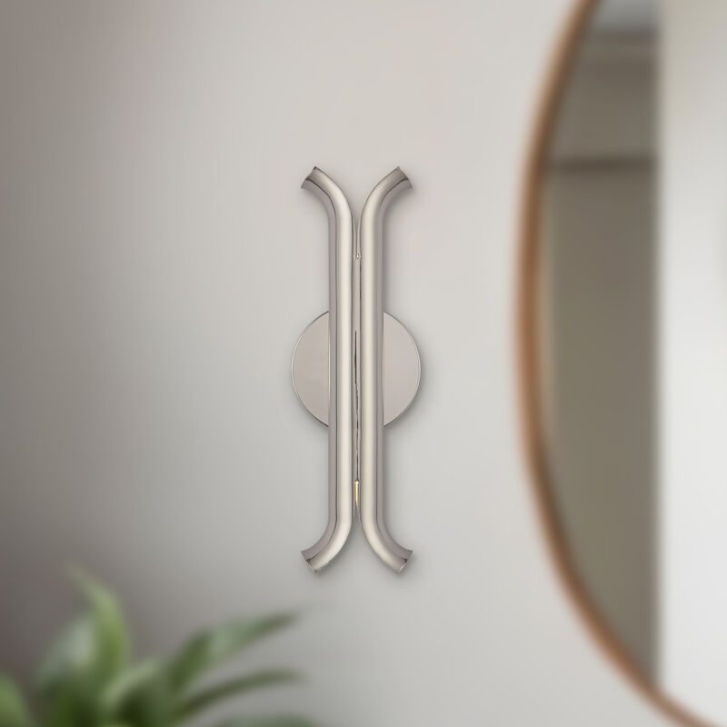 Husk 14-in Dimmable LED Wall Sconce image number 2