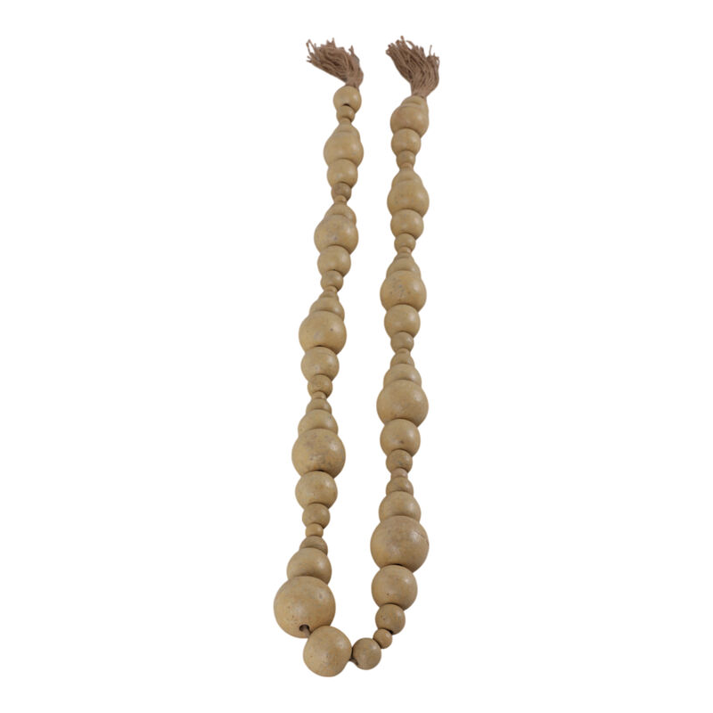 Wood Stonewash Bead Garland image number 4