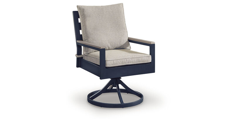 Mabry Shores Outdoor Swivel Chair with Cushion (Set of 2) image number 2