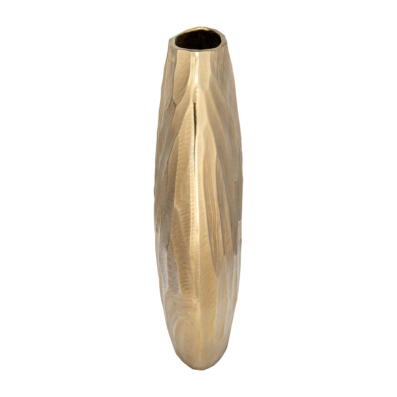 Aluminum 14"H Hammered Vase image number 2