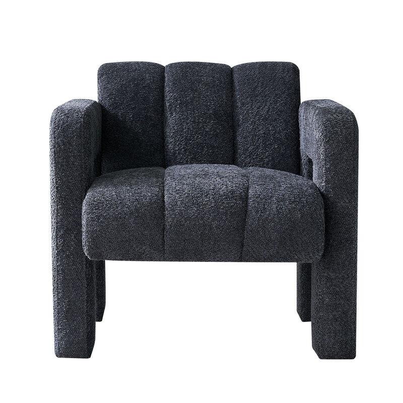 Streamdale 31.10'' Wide Boucle Upholstered Accent Chair image number 2