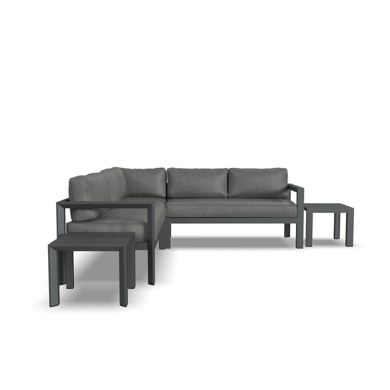 Grayton 5-Seat Sectional with End Tables