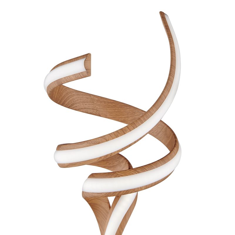 Munich Table Lamp Wood Metal Dimmable Integrated LED