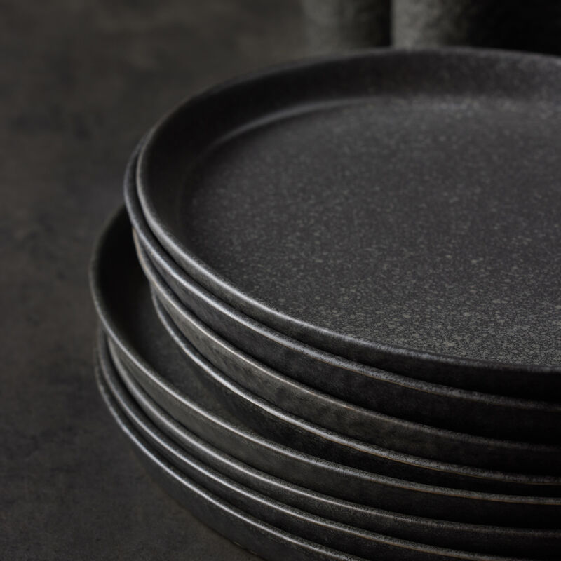 Stone by Mercer Project Katachi Stoneware 16 Piece Dinnerware Set