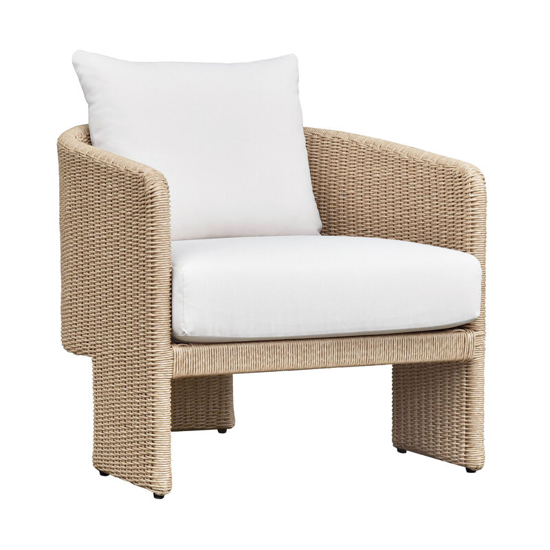 Alexa Cream Outdoor Armchair image number 2