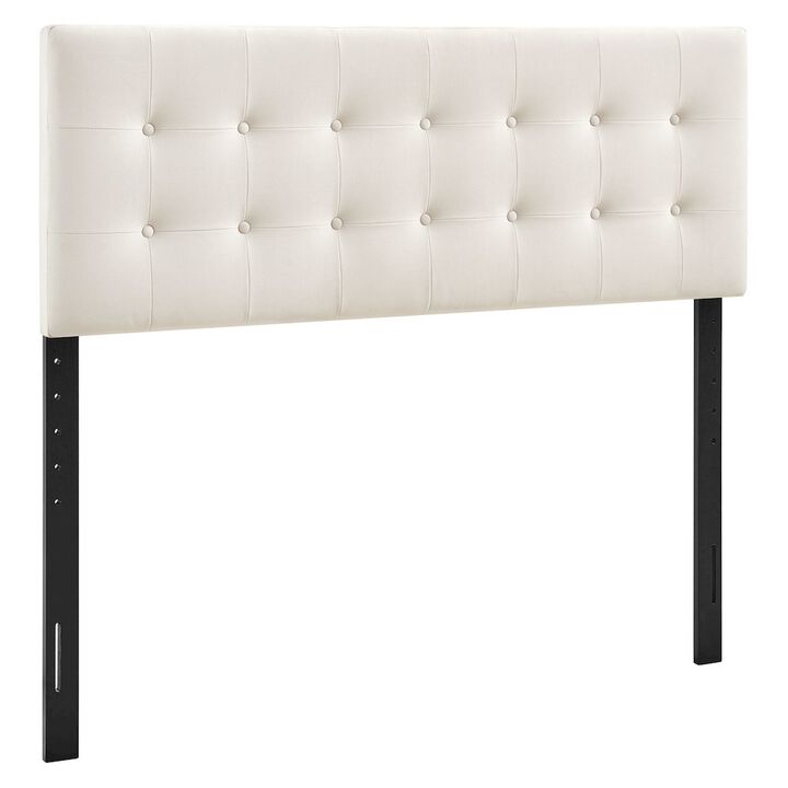 Emily Stain-Resistant Performance Velvet Full Size Headboard