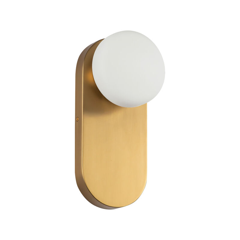 Ariel 12-in Socket Damp-Rated Wall/Vanity Light image number 2