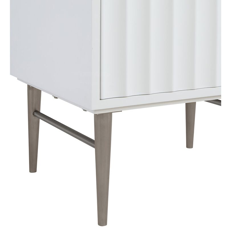 Meridian Furniture Modernist White Bathroom Vanity