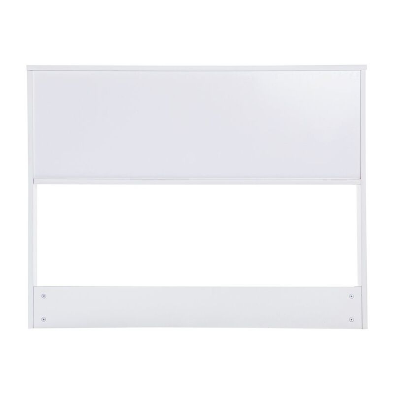 Flash Furniture Lotus Desktop Bookshelf Storage Organizer with Multiple Cubbies in White image number 2