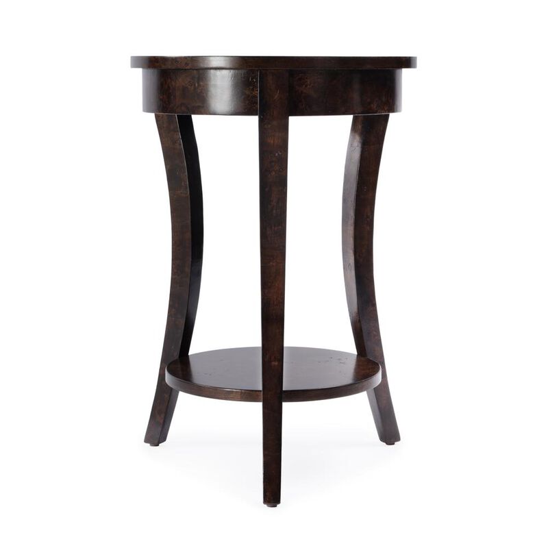 Butler Specialty Holdin Round 18"W Side Table, Medium Brown image number 2