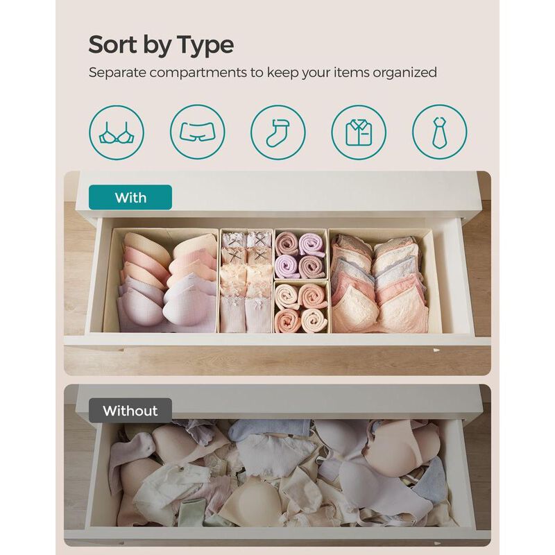 Drawer Organizers for Dresser Drawers – Efficient and Adjustable Storage
