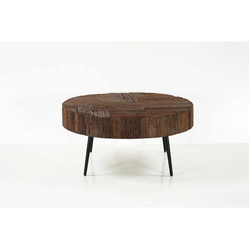 World Interiors Palm Desert Modern Reclaimed Wood Coffee Table