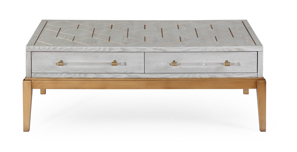 Perrine Gray Cocktail Table