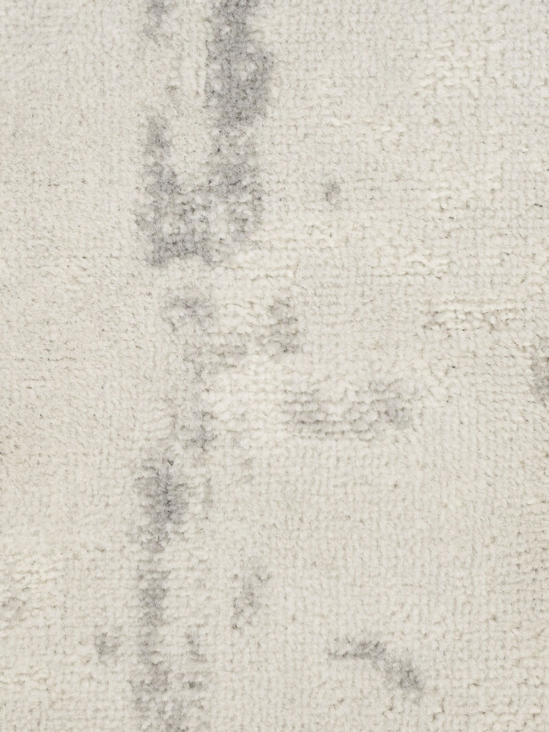 Quarry QUA01 Cream/Gray 2'2" x 7'6" Rug image number 4