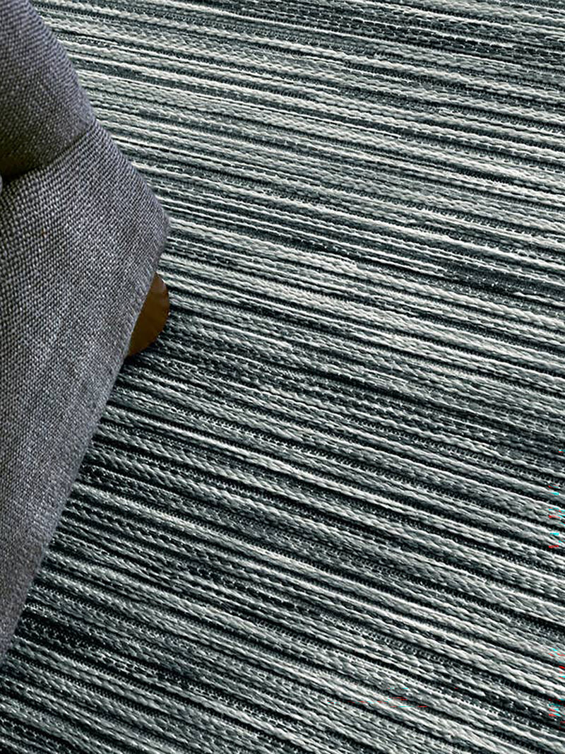 Tidal Drift Relativity Blue 7'10" x 9'6" Rug image number 2