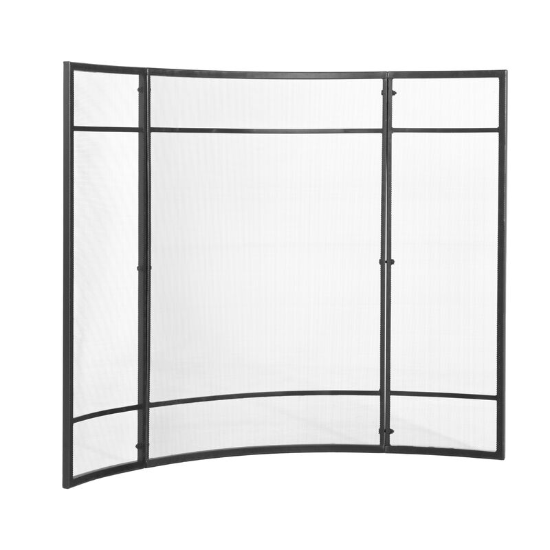 Christopher Knight Home Irina Modern Metal Single Panel Fireplace Screen image number 6