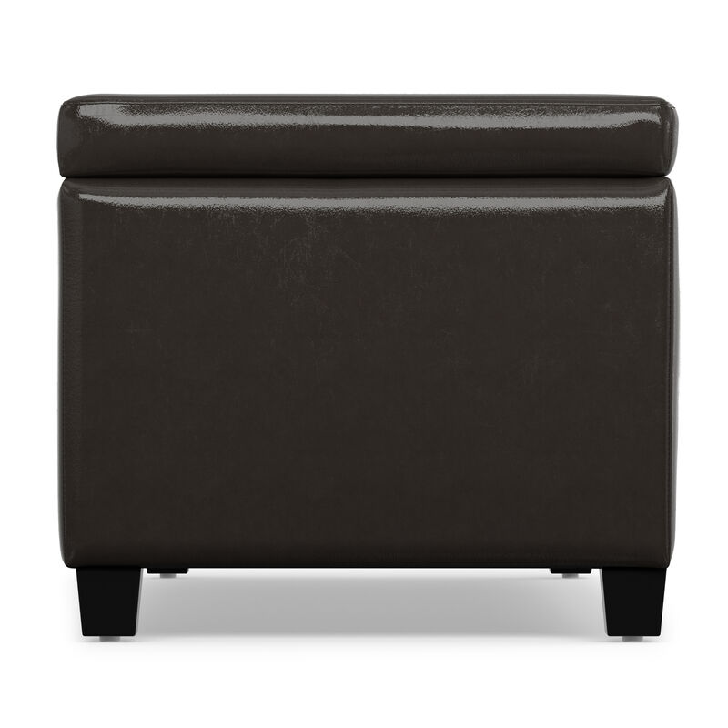 Simpli Home Avalon Storage Ottoman Bench image number 4