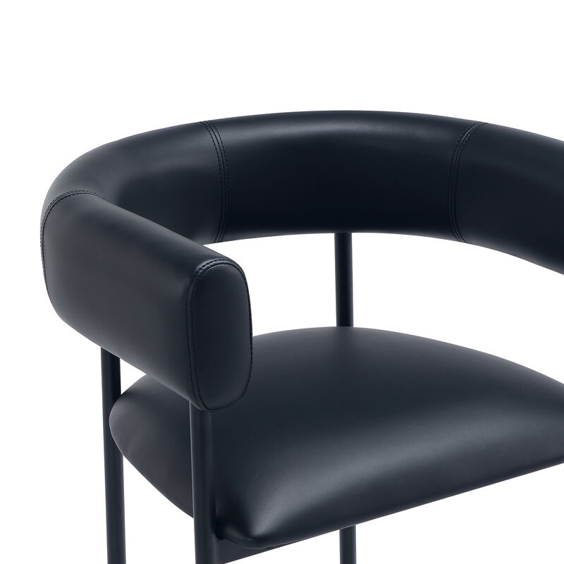 Onda Black Dining Chair image number 3