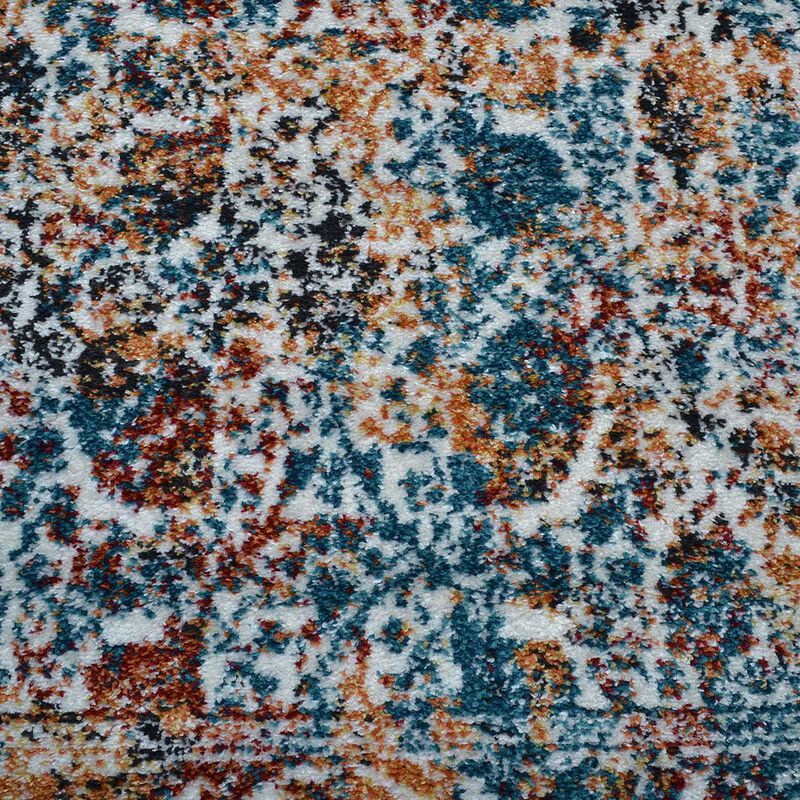 RUGSOTIC CARPETS MACHINE MADE HEATSET POLYPROPYLENE AREA RUGS  - Rectangle Shape, Classic Oriental Traditional  Design, Midium Pile Machine Made Area Rugs (M00054) image number 3