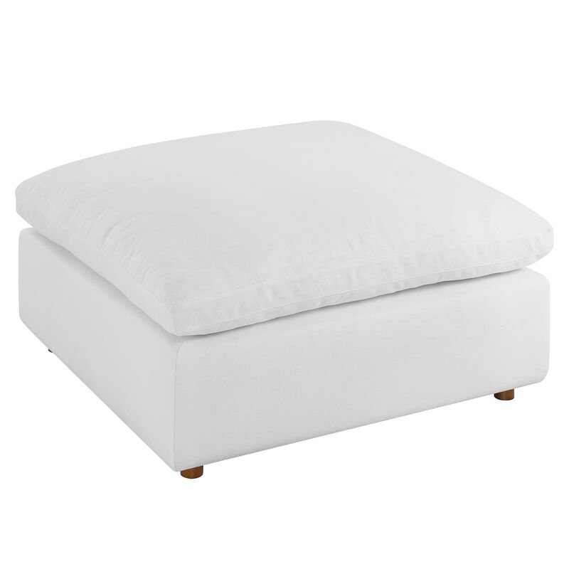 Commix Down Filled Overstuffed Ottoman image number 0