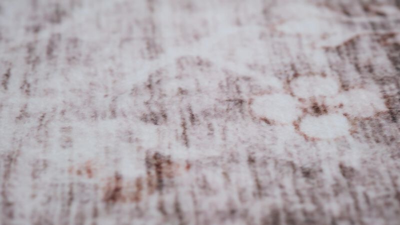 Rug Branch Sahra Traditional Distressed Medallion Brown Cream Indoor Area Rug image number 6