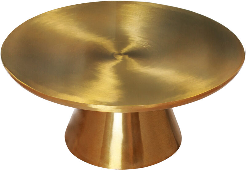 Meridian Furniture Martini Brushed Gold Coffee Table image number 2